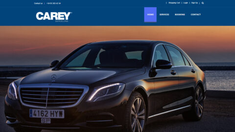 Re-diseño web para Carey Barcelona